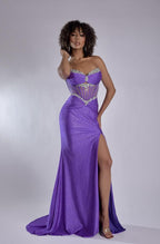 Jasz Couture Dress 7978 - Purple