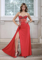 Jasz Couture Dress 7982 - Red