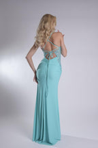 Jasz Couture Dress 7985 - Aqua