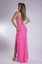 Jasz Couture Dress 7985 - Fuchsia