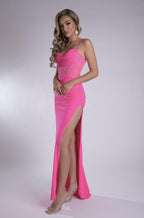 Jasz Couture Dress 7987 - Fuchsia