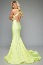 Jasz Couture Dress 7609 - Yellow