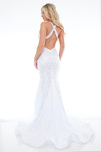 Jasz Couture Dress 7609 - White