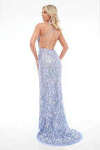 Jasz Couture Dress 7613 - Periwinkle