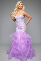 Jasz Couture Dress 7617 - Lilac