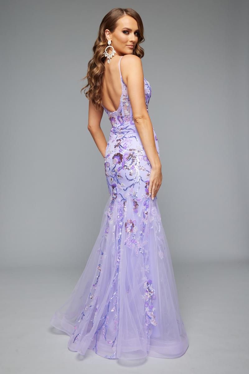 Jasz Couture Dress 7619 - Lilac