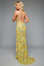 Jasz Couture Dress 7622 - Yellow
