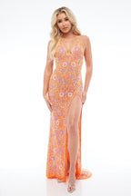 Jasz Couture Dress 7622 - Orange