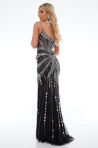Jasz Couture Dress 7627 - Black