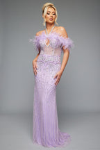 Jasz Couture Dress 7630 - Lilac
