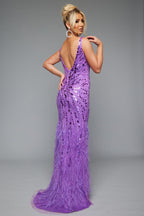 Jasz Couture Dress 7634 - Lilac