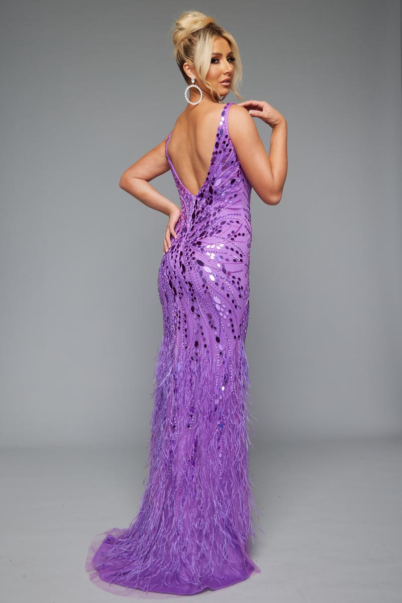 Jasz Couture Dress 7634 - Lilac