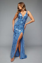 Jasz Couture Dress 7634 - Slate