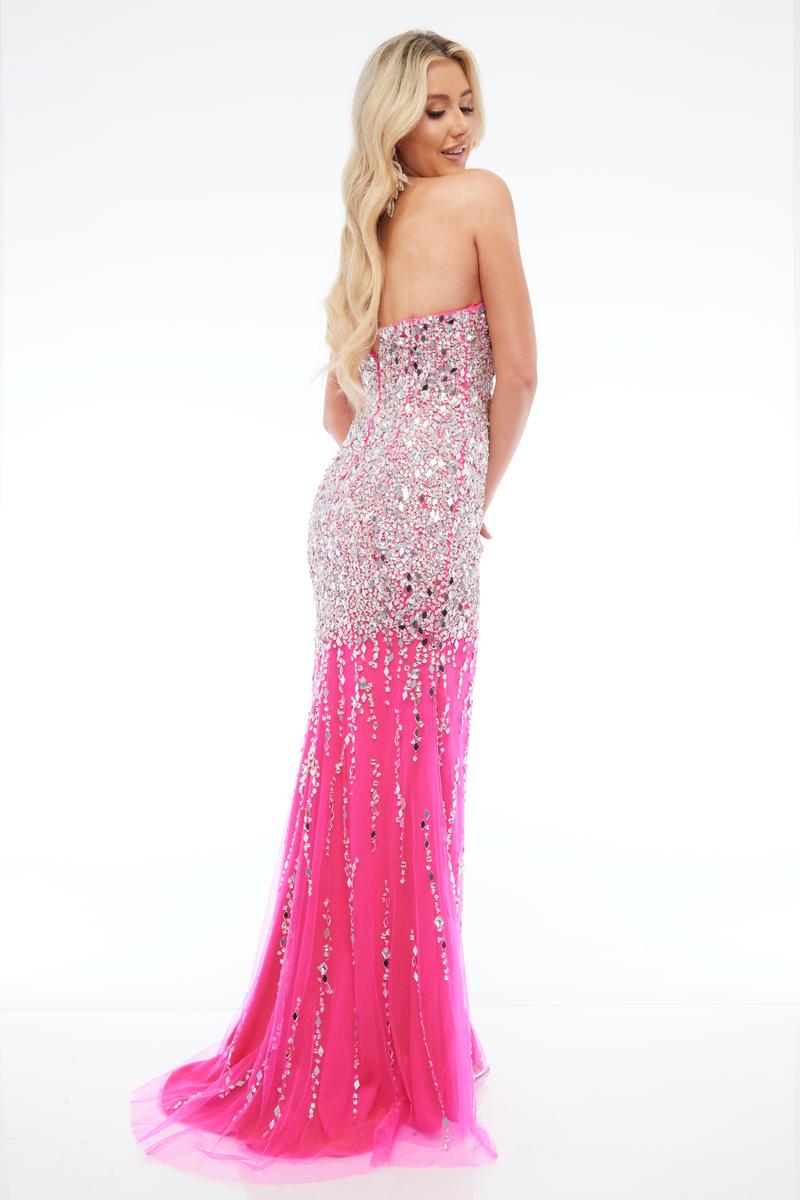 JASZ Couture 7638 - Hot Pink