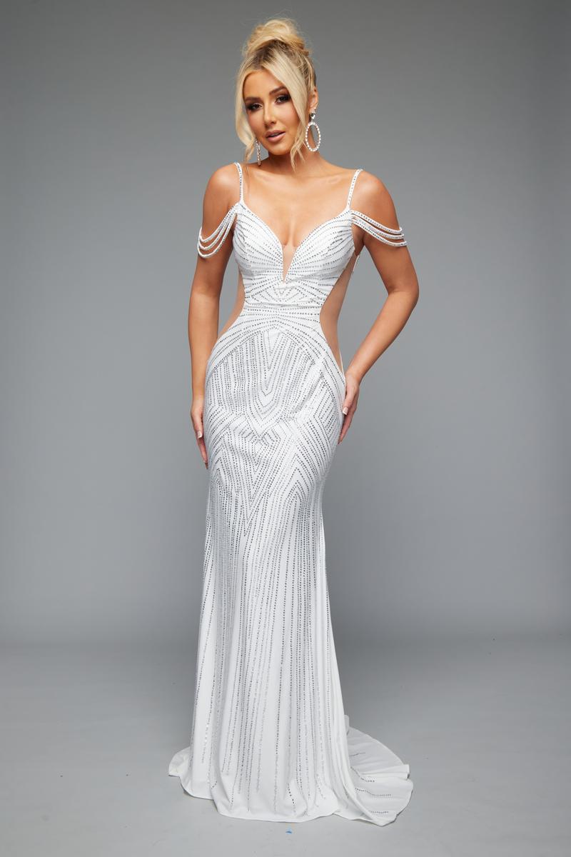 JASZ Couture 7642 - White