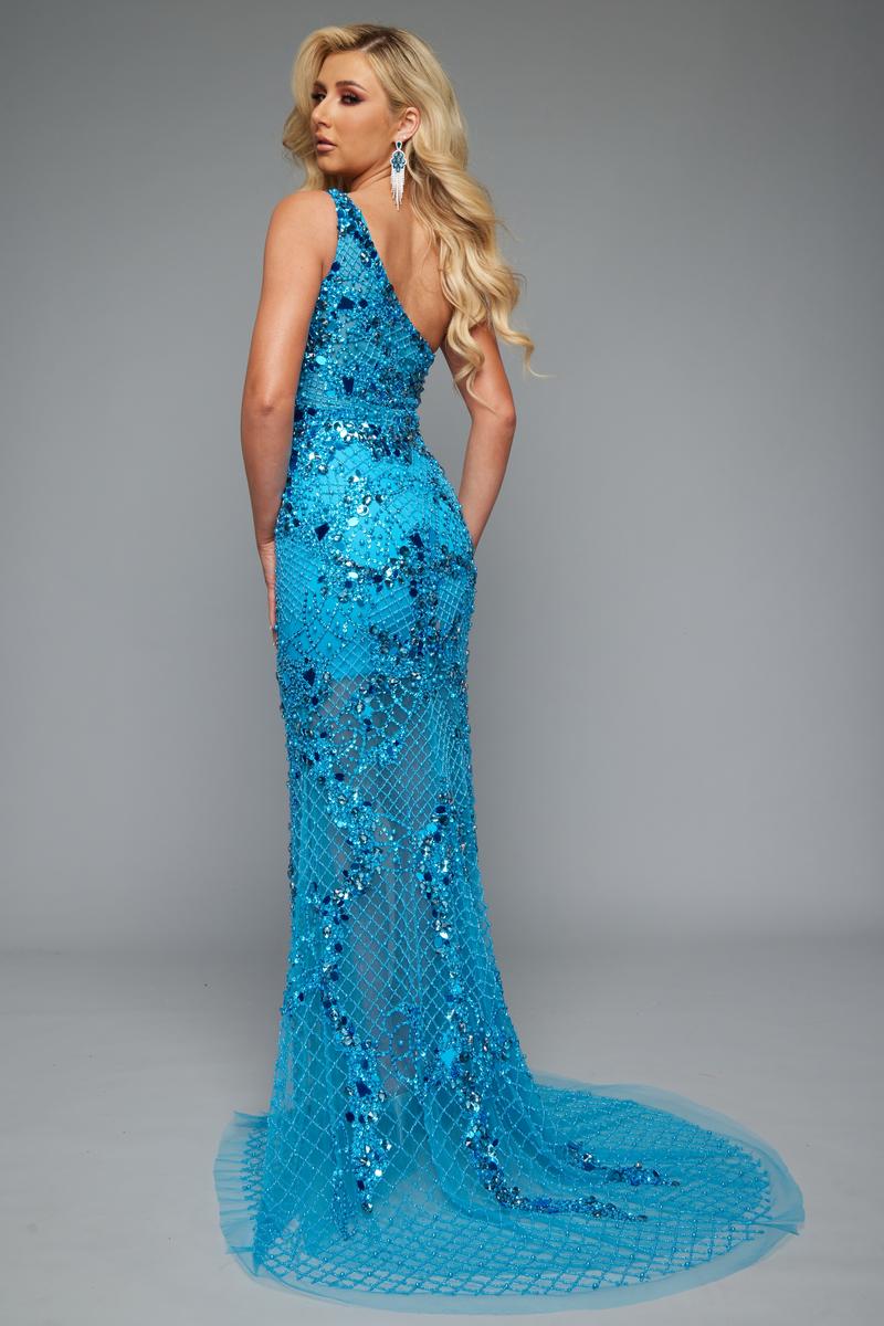 JASZ Couture 7653 - Ocean Blue