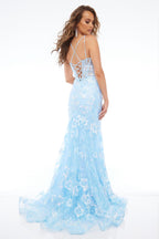 Jasz Couture Dress 7657 - Light Blue