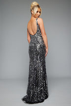 JASZ Couture 7668 - Black/Silver