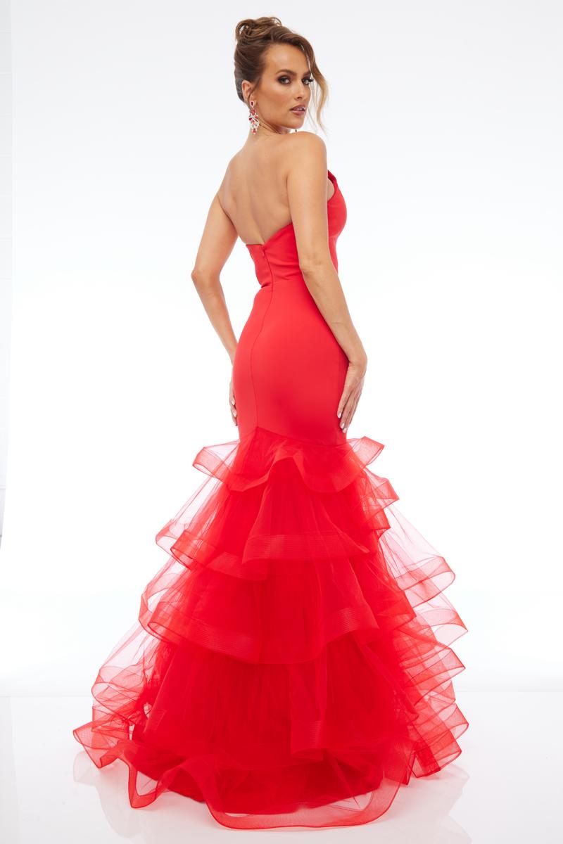 Jasz Couture Dress 7670 - Red