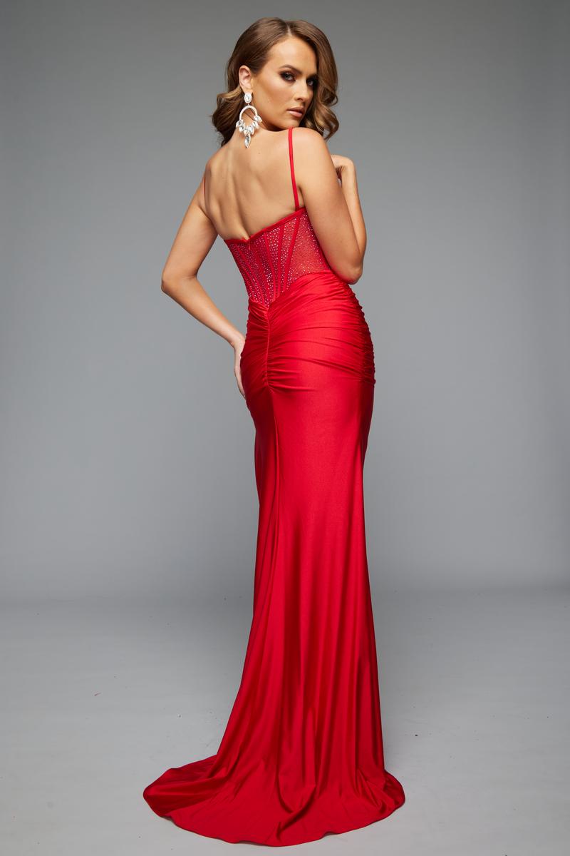 Jasz Couture Dress 7682 - Red