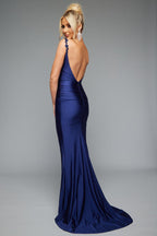 Jasz Couture Dress 7684 - Navy