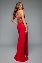 Jasz Couture Dress 7685 - Red