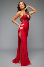 Jasz Couture Dress 7685 - Red
