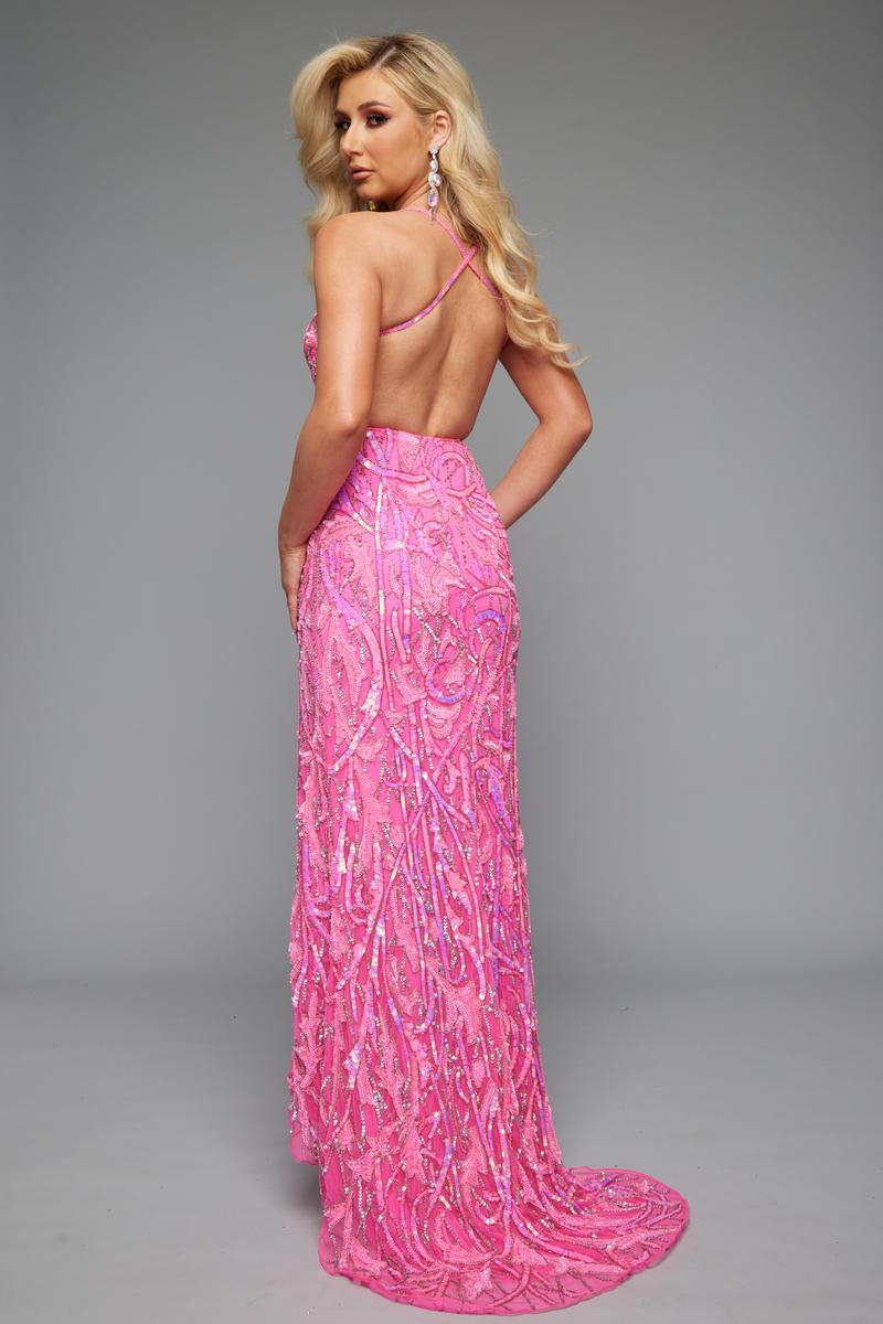 JASZ Couture 7704 - Hot Pink
