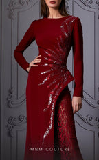 MNM Couture K3850 - Burgundy