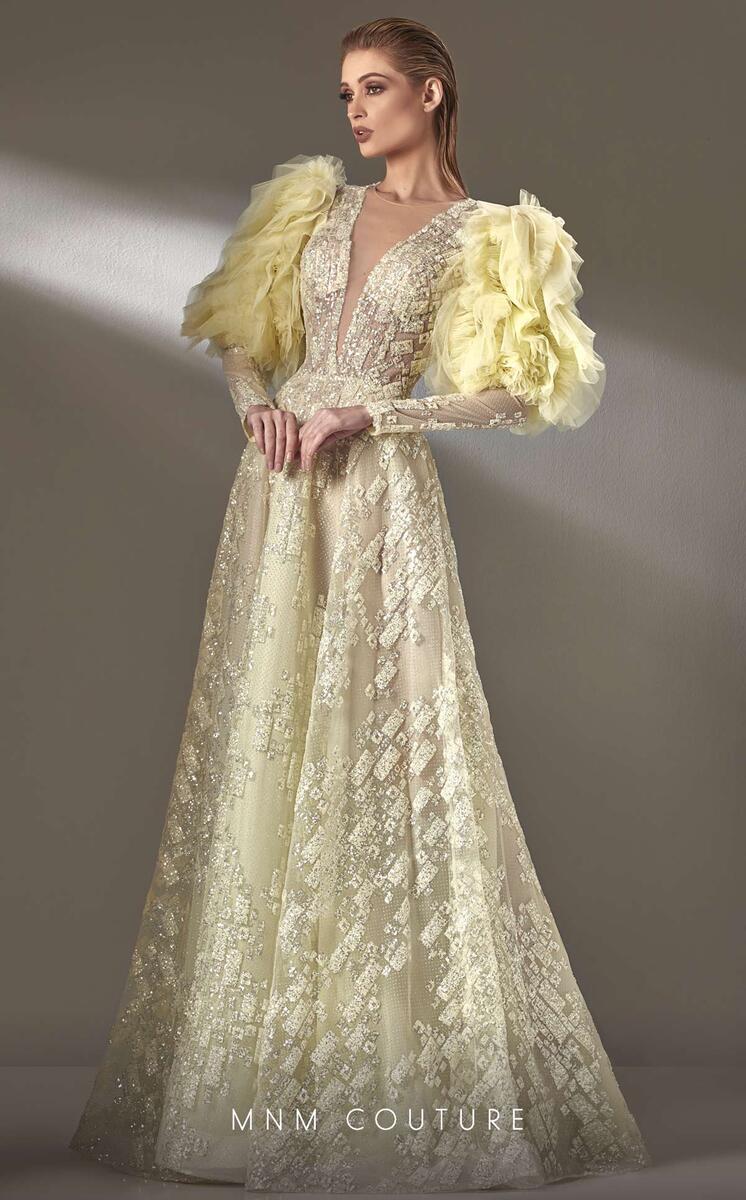 MNM Couture k3867 - Yellow