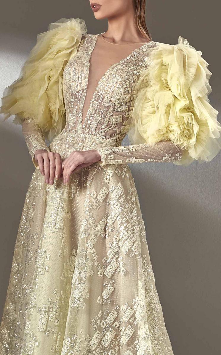 MNM Couture k3867 - Yellow