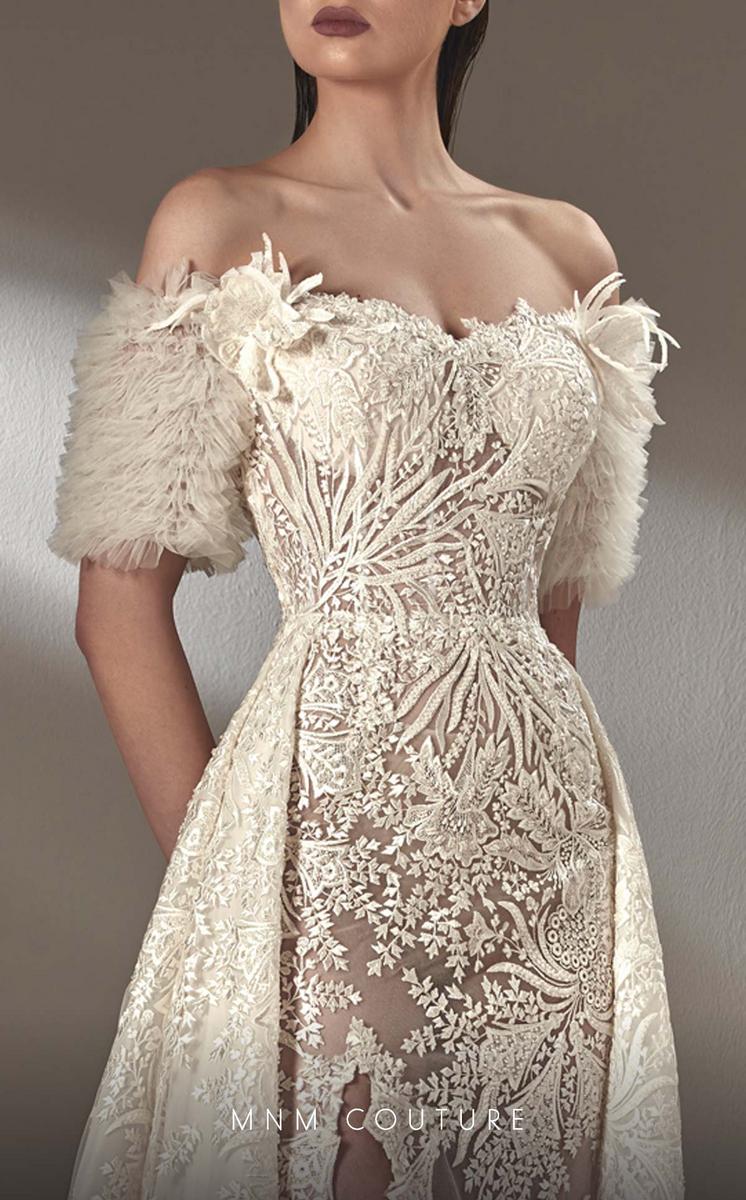 MNM Couture K3881 - Off White