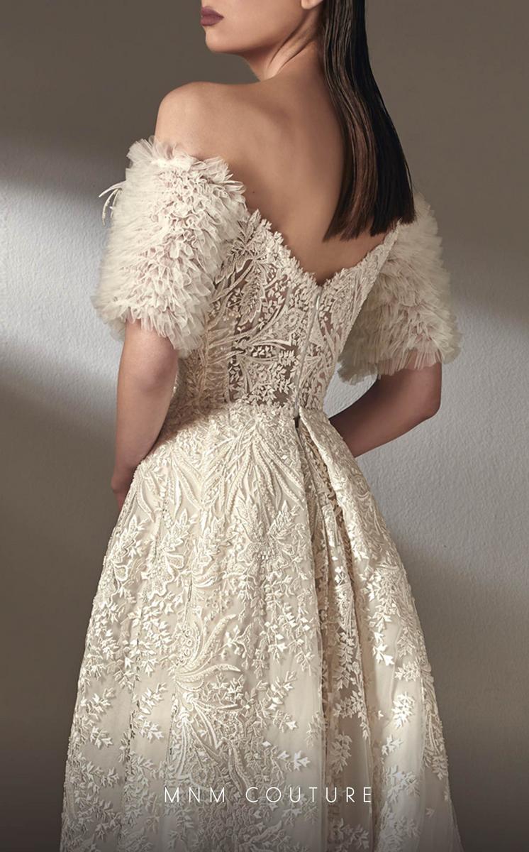 MNM Couture K3881 - Off White