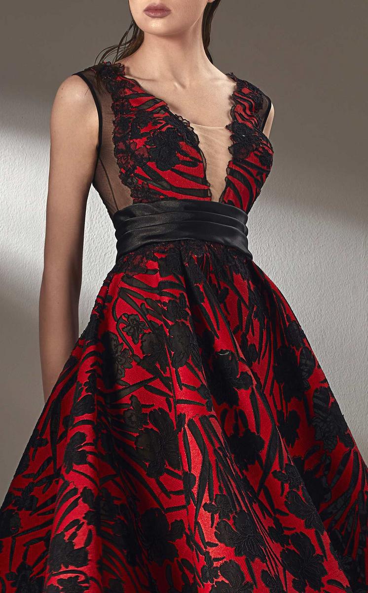 MNM Couture K3906 - Red/Black