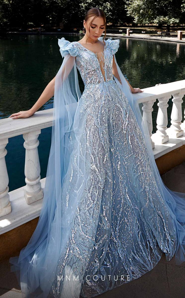 MNM Couture K3930 - Blue