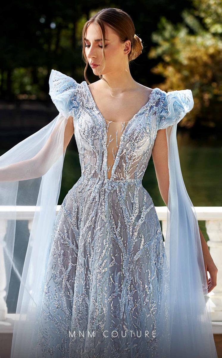 MNM Couture K3930 - Blue