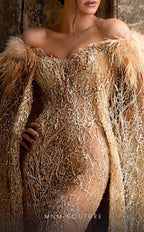 MNM Couture K3945 - Beige