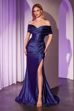 Ladivine Dress KV1115 - Navy