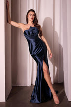 Ladivine Dress KV1118 - Navy