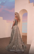 MNM Couture M0102 - Darksilvergreen