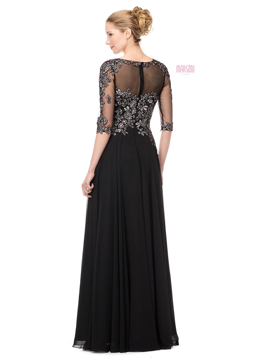 Marsoni by Colors Dress M157 - Black