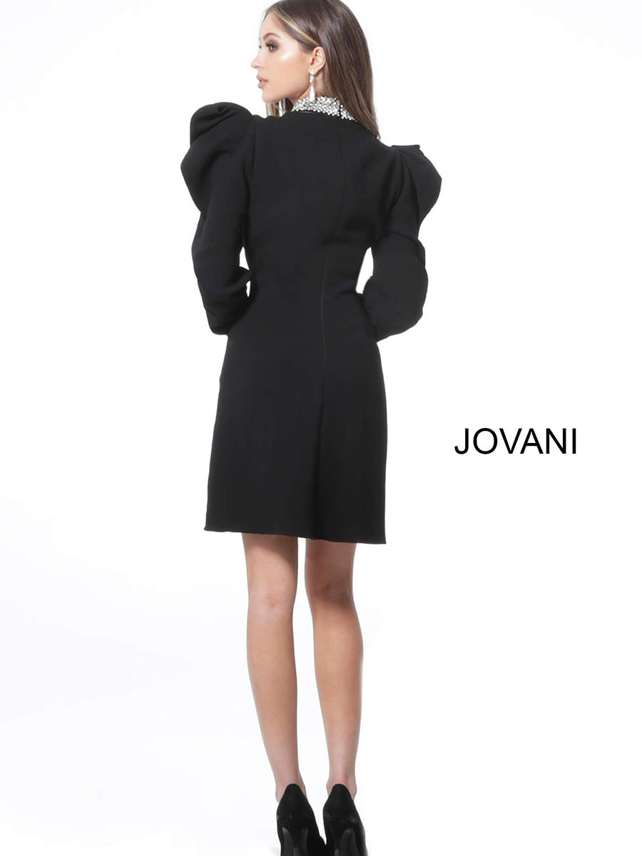 Jovani Contemporary Dresses M1647 - Black