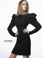 Jovani Contemporary Dresses M1647 - Black