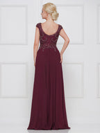 Marsoni by Colors Dress M173 - Wine