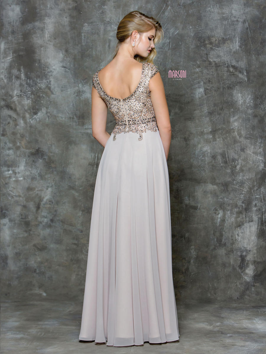 Marsoni by Colors Dress M173 - Nude