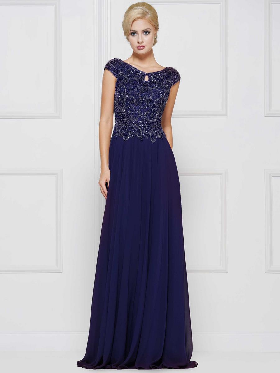 Marsoni by Colors Dress M173 - Navy