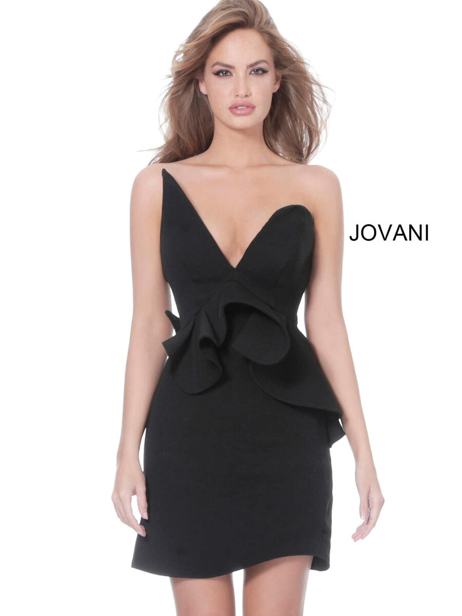 Jovani Contemporary Dresses M1865 - Black