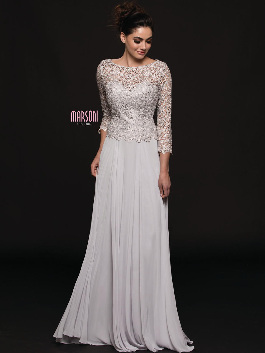 Marsoni by Colors Dress M223 - Silver