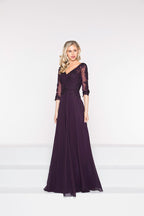 Marsoni by Colors Dress M237 - Eggplant