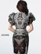 Jovani Contemporary Dresses M2794 - Black/Multi